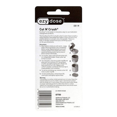 Ezy Dose, Cut N' Crush Deluxe, 1 each Ezy Dose