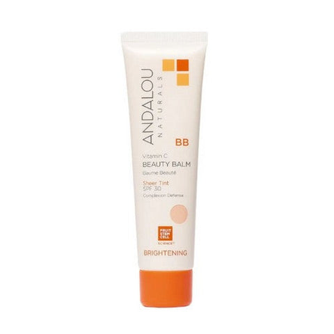 Andalou Naturals, Brightening Vitamin C Beauty Balm Sheer Tint Spf 30, 2 Oz