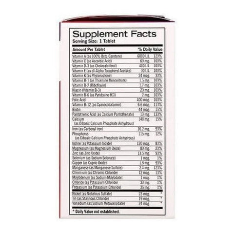 Geritol, Multivitamin Nutritional Support, 100 Tablets