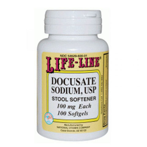Nature's Blend, Docusate Sodium USP, 100 mg, 100 Softgels