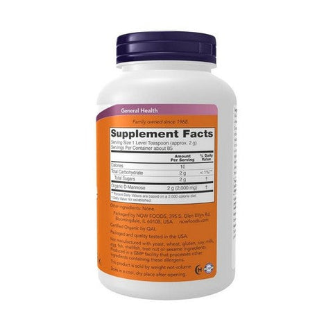 Now Foods, D-Mannose Powder, 6 oz Now Foods