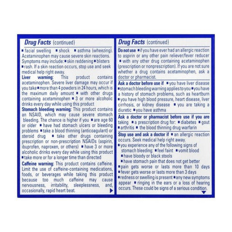 Med Tech Products, Extra Strength Pain Reliever Headache Powder Packs, 24 Each Med Tech Products