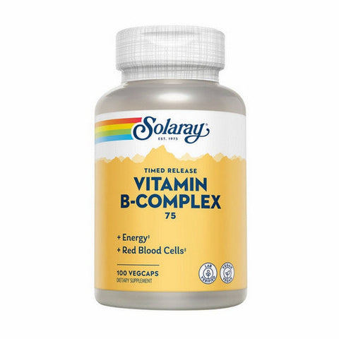 Solaray, B-Complex 75, 100 Caps
