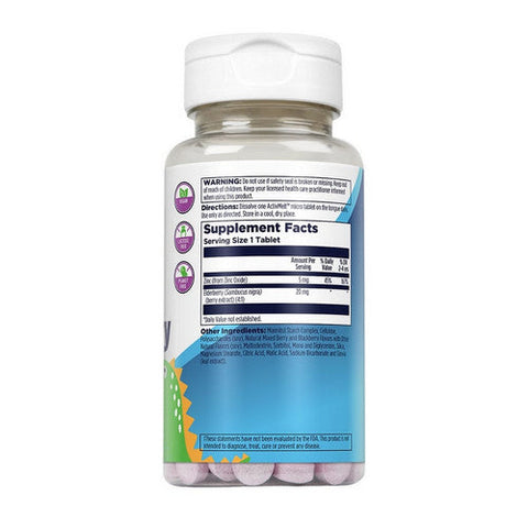 Kal, Zinc Elderberry ActivMelt, Mixed Berry 90 Tabs Kal