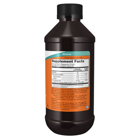 Now Foods, Liquid Iron, 8 Oz Now Foods
