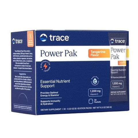 Trace Minerals, Electrolyte Stamina Power Pack Tangerine, 30 Packets Trace Minerals