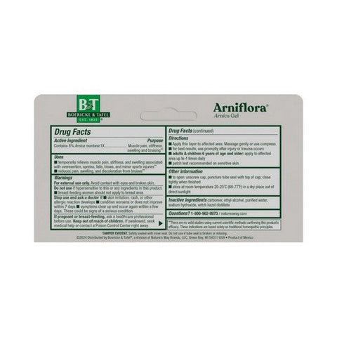 Boericke & Tafel, Boericke And Tafel Arniflora Arnica Gel, 2.75 Oz