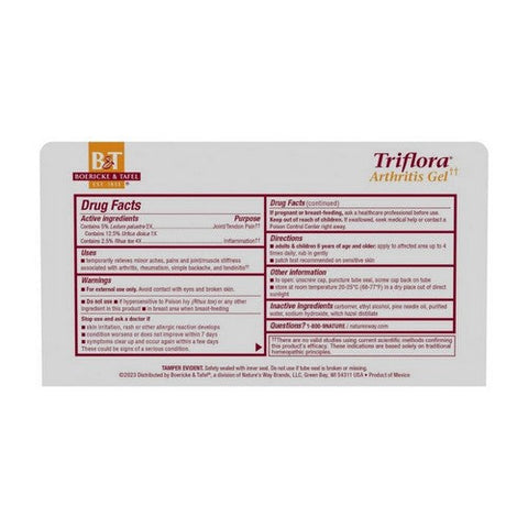 Boericke & Tafel, Boericke And Tafel Triflora Gel, 2.75 Oz