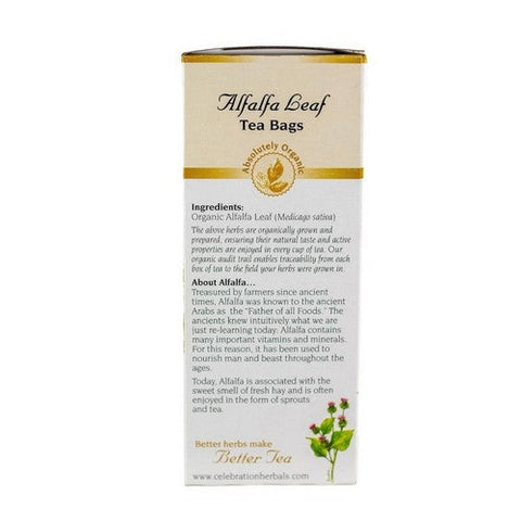 Celebration Herbals, Organic Alfalfa Leaf Tea, 24 Bags