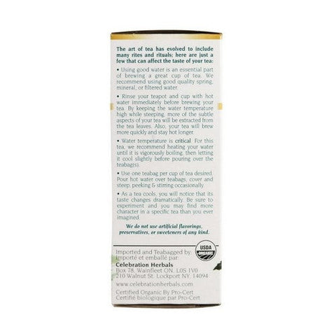 Celebration Herbals, Organic Triple Green Matcha Tea, 24 Bags Celebration Herbals