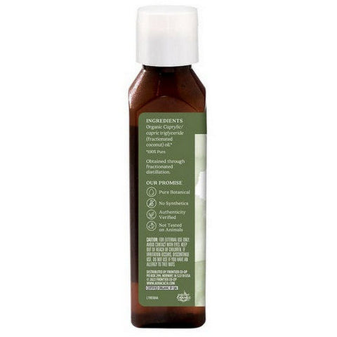 Aura Cacia, Organic Skin Care Oil Coconut Fractionated, 4 Oz