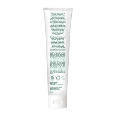 Desert Essence, Prebiotic Plant Based Toothpaste Mint, 6.25 Oz Desert Essence