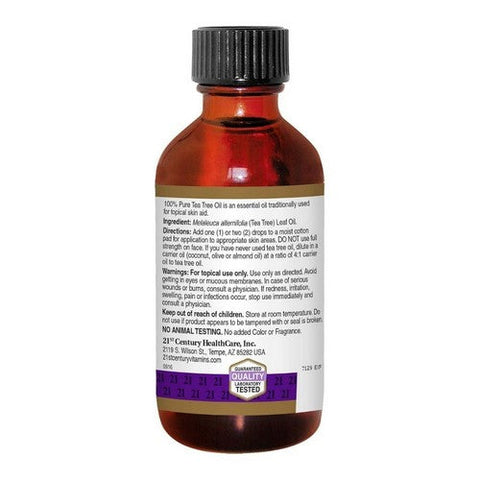 21st Century, Tea Tree Oil, 2 Oz 21st Century