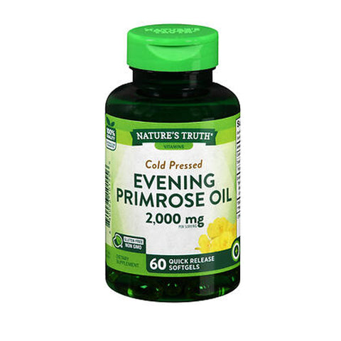 Nature's Truth, Cold Pressed Evening Primrose Oil, 2000 Mg, 60 Softgels Nature's Truth