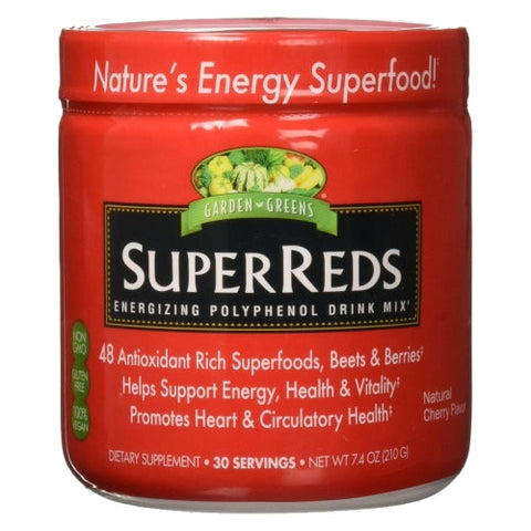 Garden Greens, Super Reds Drink Mix, 0, 7.4 Oz Garden Greens