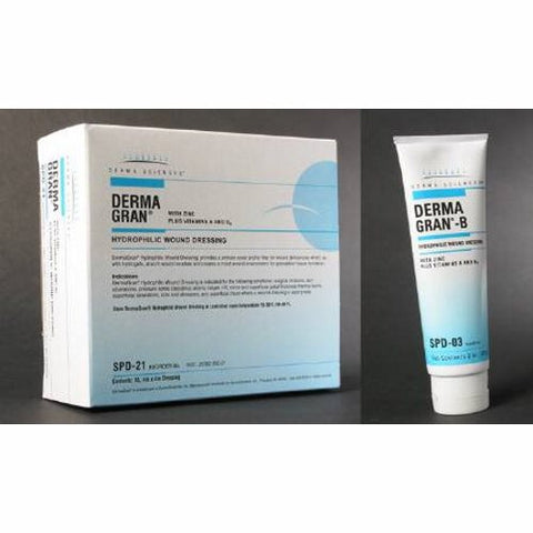 Derma e, Zinc Impregnated Dressing B Square 4 X 4 Inch Sterile, Case Of 4