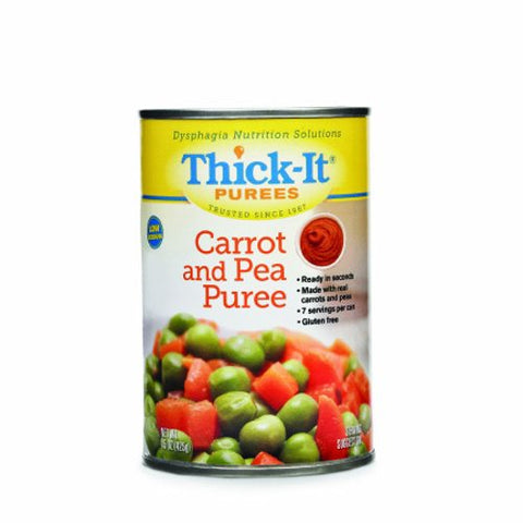 Thick-It, Puree Thick-It  15 oz. Container Can Carrot and Pea Flavor Ready to Use Puree Consistency, Count of 12 Thick-It