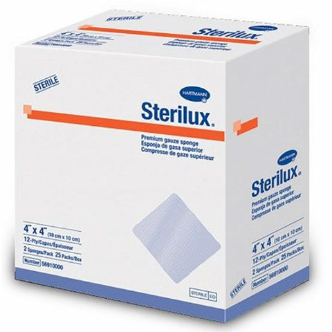 Hartmann Usa Inc, Gauze Sponge 4X4 Inch Sterile, Case Of 24