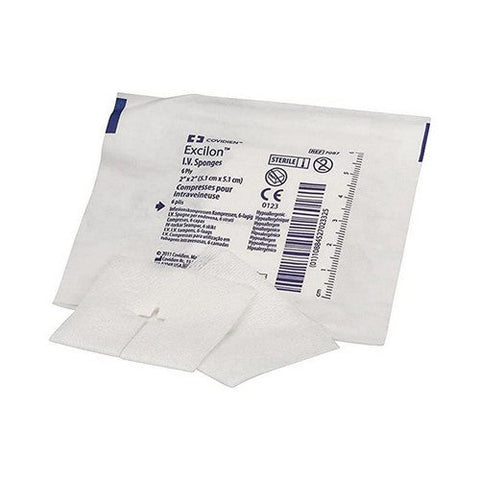 Excilon, I.V. Sponge 2 X 2 Inch 6-Ply Sterile, 1 Pack Excilon