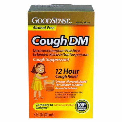 Good Sense, Child - Adult Cough DM Alcohol Free, 30 Mg, 3 Oz Good Sense