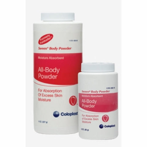 Coloplast, Body Powder Lightly Sceneted, Count of 36