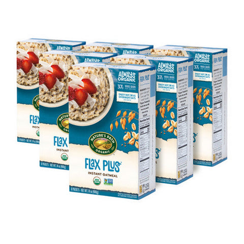 Natures Path, Organic Flax Plus Instant Oatmeal, 14 Oz(Case Of 6) Natures Path