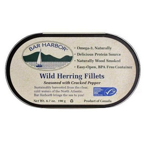 Bar Harbor, Herring Wild Crkd Pppr, 6.7 Oz(Case Of 12) Bar Harbor