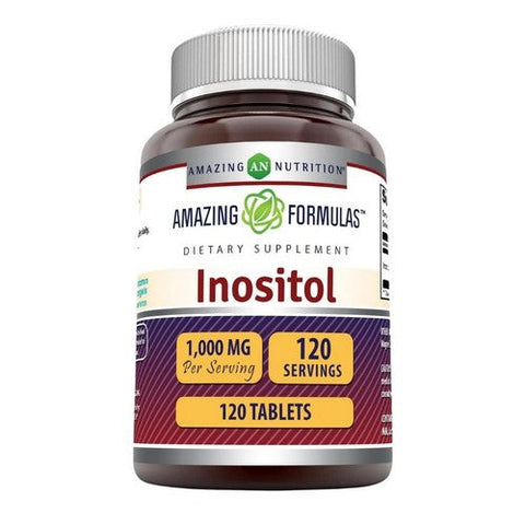 Amazing Nutrition, Amazing Formulas Inositol, 1000 mg, 120 Tabs
