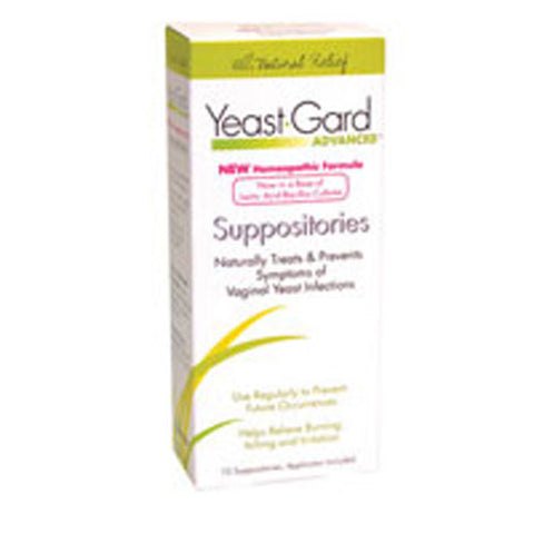 Womens Health Formulas / Lake Consumer Products, Yeast-Gard Advanced Suppositories, 10 Suppositories Womens Health Formulas / Lake Consumer Products