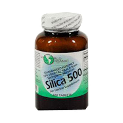 World Organics, Silica, 200 Tabs