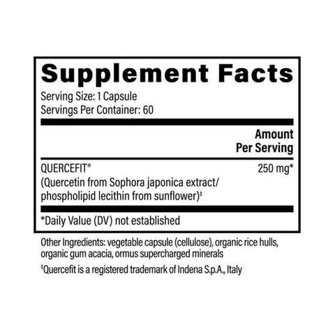 Global Healing Center, Quercetin, 250 mg, 60 Caps Global Healing Center