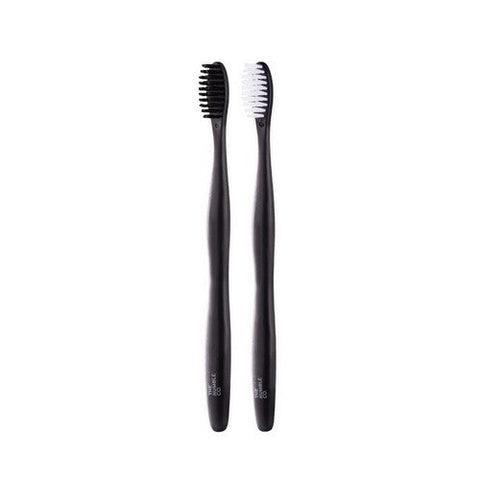 The Humble Co, Plant-Based Sensitive Toothbrush White Black, 2 Count The Humble Co