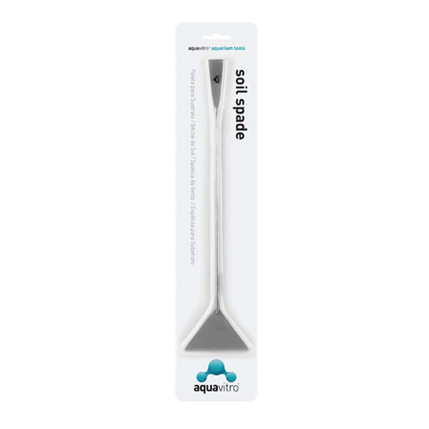 aquavitro, aquavitro Stainless Steel Soil Spade Aquarium Tool, Silver, 1 Each/12.5 in aquavitro