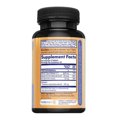 Zand, Super C+ Elderberry, 60 Count Zand