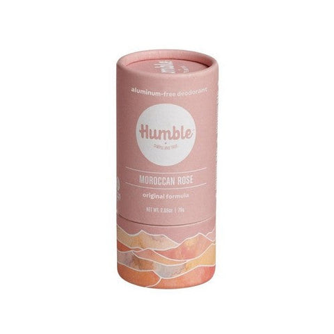 Humble Brands, Deodorant Plastic Free Moroccan Rose, 2.65 Oz Humble Brands