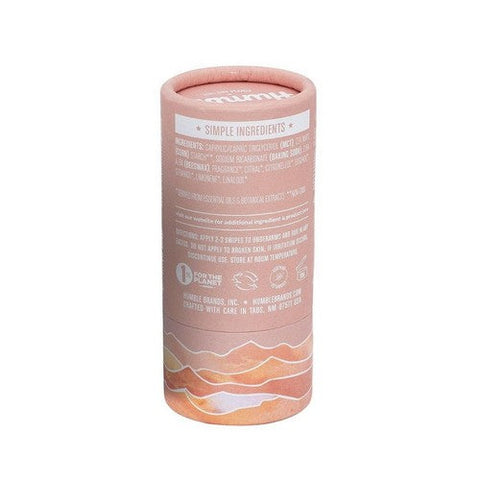 Humble Brands, Deodorant Plastic Free Moroccan Rose, 2.65 Oz Humble Brands