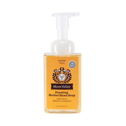 Moon Valley Organics, Organics Foaming Herbal Hand Soap Orange Spice, 8.8 Oz Moon Valley Organics