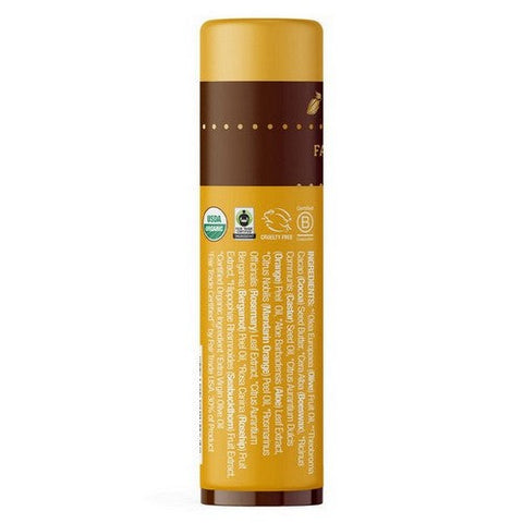 Badger Balm, Cocoa Butter Lip Balm Sweet Orange, .25 Oz Badger Balm