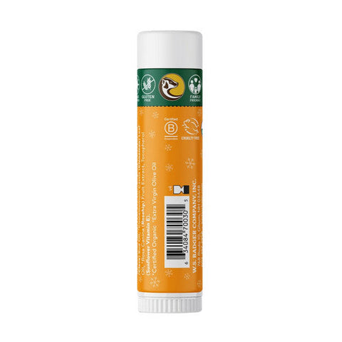 Badger Balm, Orange Spice Jumbo Lip Balm Stick, .6 Oz