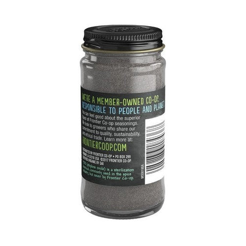 Frontier Coop, Organic Black Pepper Fine Grind, 1.80 Oz