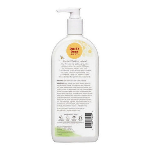 Burts Bees, Baby Bee Original Nourishing Lotion with Pump, 12 Oz