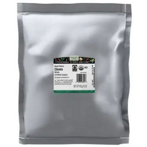 Frontier Coop, Organic Whole Hand Select Cloves, 1 Lb
