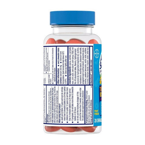 Alka-Seltzer, Kids Tummy Relief Chews Fruit Punch, 28 Each Alka-Seltzer