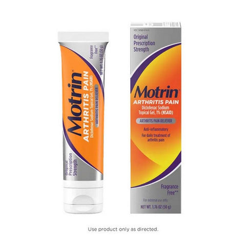 Pain Reliever Diclofenac Sodium 1% Topical Gel 1.76 Oz by Motrin