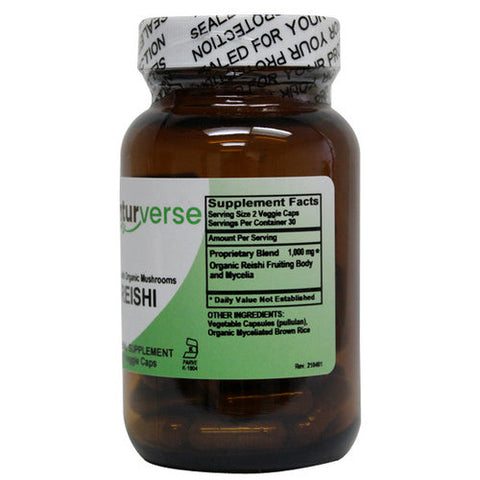 Naturverse, Reishi COG Powder Capsules, 60 VegCaps Naturverse