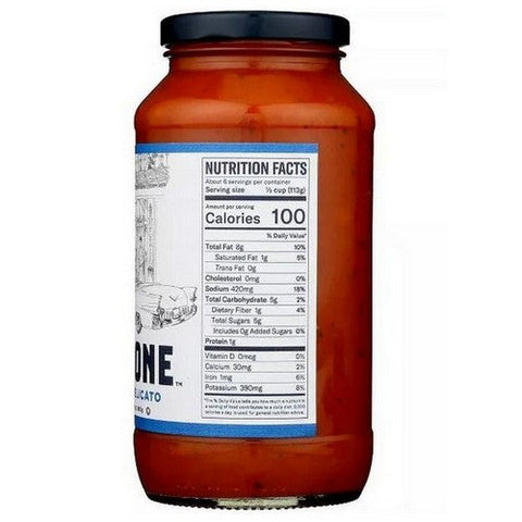 Carbone, Marinara Delicato Pasta Sauce, 24 Oz(Case Of 6) Carbone