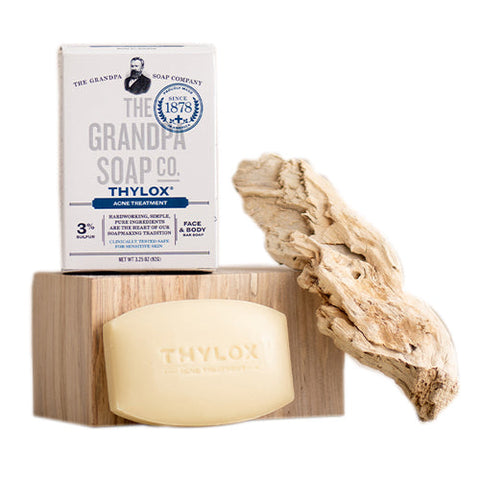 Growing Naturals, Thylox Acne Treatment Soap, 3.25 Oz