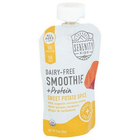 Serenity Kids, Smoothie Plus Protein Sweet Potato Spice Dairy Free, 3.5 Oz(Case Of 6) Serenity Kids
