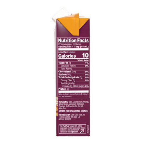 Nutpods, Creamer Unsweetened Coffee Cake, 11.2 Oz(Case Of 12) Nutpods