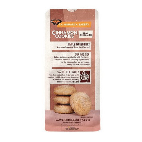 La Monarca Bakery, Cinnamon Cookies, 6 Oz(Case Of 8) La Monarca Bakery